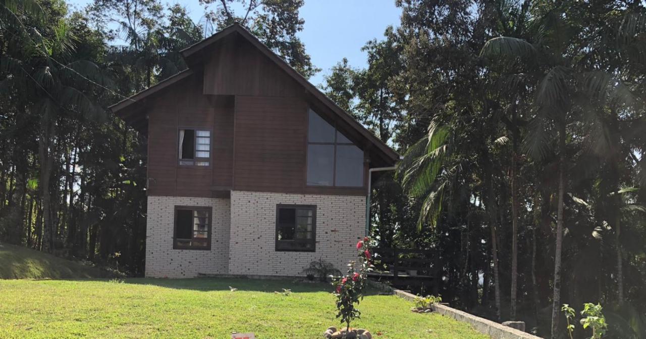 Casa De Campo Rosa Dos Ventos Rodeio 外观 照片