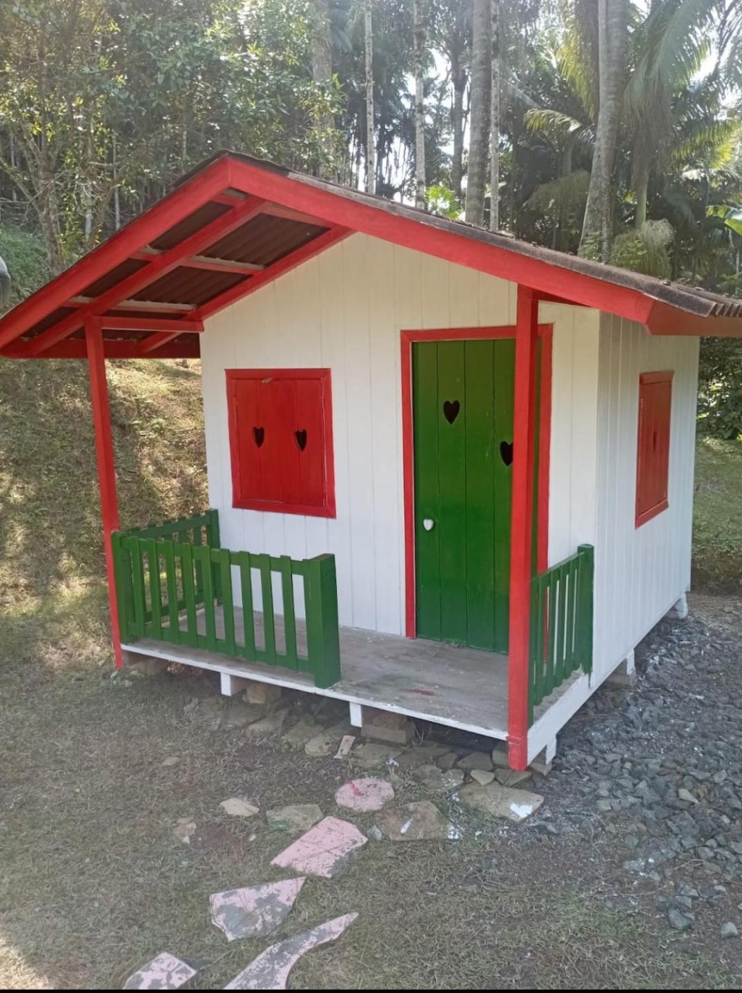 Casa De Campo Rosa Dos Ventos Rodeio 外观 照片